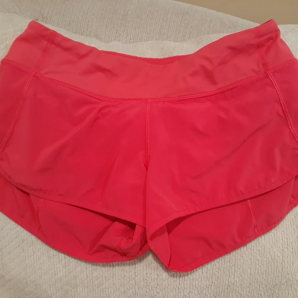 Lululemon speed shorts